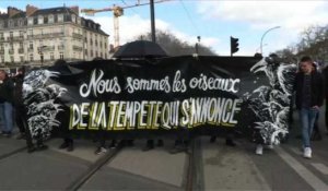 Les "gilets jaunes" se mobilisent à Nantes pour la 16e semaine