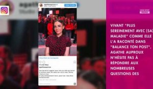 Agathe Auproux atteinte d'un cancer : sa solution douloureuse pour ne pas perdre ses cheveux