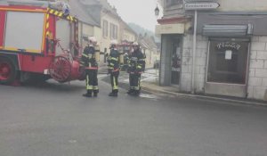 Un appartement en flamme en plein centre d'Attichy