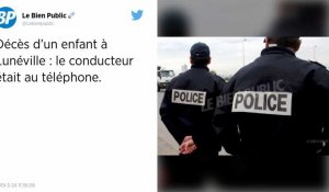 Enfant décédé à Lunéville : le conducteur aurait été au téléphone