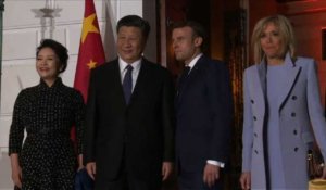 Macron reçoit le président chinois à la Villa Kérylos