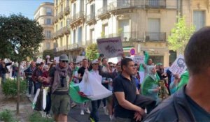 Montpellier: manifestation contre le pouvoir algérien