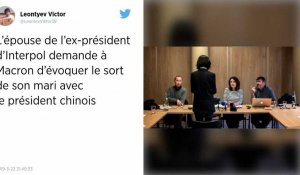 Sans nouvelles de son mari, l'épouse de l'ex-patron d'Interpol en appelle à Emmanuel Macron