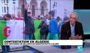 Contestation en Algérie: des centaines de milliers de manifestants à Alger