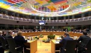 Tour de table du sommet européen à Bruxelles