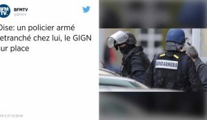 Oise. Un policier armé retranché chez lui, le GIGN sur place