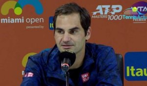 ATP - Miami Open 2019 - Roger Federer et ses objectifs : "Gagner des tournois car retrouver la place de n°1 mondial va être très difficile"