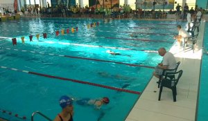 Compétition natation à Mons.video Éric Ghislain