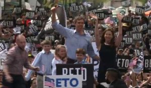 USA: Beto O'Rourke lance sa campagne dans sa ville natale