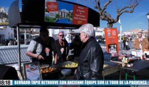 Bernard Tapie retrouve son ancienne équipe cycliste sur le Tour de La Provence