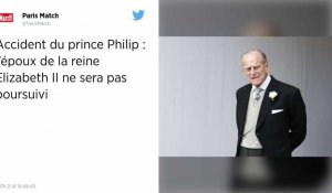 Impliqué dans un accident de la route, le prince Philip ne sera pas poursuivi