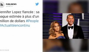 Jennifer Lopez fiancée : sa bague estimée à plus d'un million de dollars