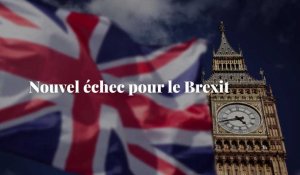 Les députés britanniques rejettent (encore) l'accord de Brexit
