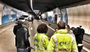 « Sauve une vie » : tournage d'un film dans le tunnel de Cointe