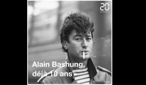 Alain Bashung, déjà 10 ans