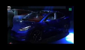 La Tesla Model Y dévoilée par Elon Musk