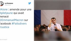 Une Gilet jaune qui avait menacé de mort Macron sur Facebook condamnée à une amende