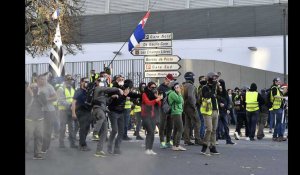 Rennes. Manifestation des Gilets jaunes dans les rues du centre-ville, samedi 23 février