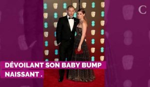 PHOTO. Kate Mara enceinte : l'actrice de House of Cards dévoile son baby bump à la soirée d'Elton John