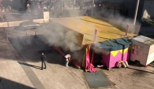 Roubaix : le manège d'Eurotéléport victime d'un début d'incendie