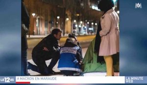 Des photos de Macron en maraude font polémique - ZAPPING ACTU DU 26/02/2019