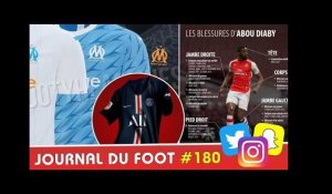 Nouveaux maillots OM et PSG ? Abou DIABY prend sa retraite, BENZEMA se confie, NEYMAR chez SFR