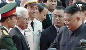 Le dictateur Kim Jong Un au Vietnam, il attend Trump