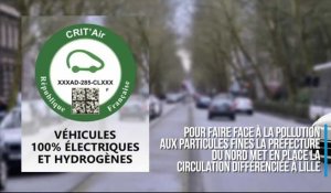 Pollution aux particules fines : circulation différenciée ce mercredi à Lille