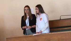 Sentiers de la Mémoire : deux jeunes Macédoniennes plaident au tribunal