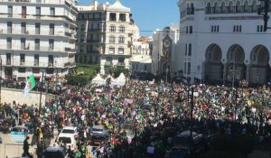 Des Algériens manifestent contre le pouvoir dans la capitale (2)