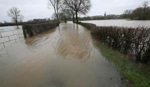 Inondations entre Maroilles et Landrecies