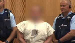 Christchurch: le tueur présumé présenté devant le tribunal