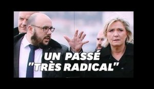 Marine Le Pen oublie le passé &quot;très radical&quot; de Philippe Vardon