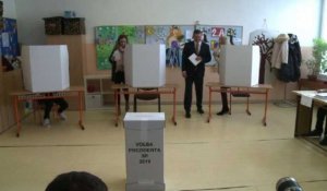 Election présidentielle en Slovaquie: Sefcovic vote à Bratislava