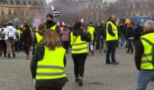Gilets jaunes: début de l'acte 18 à Paris