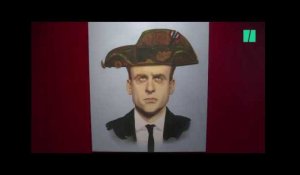 &quot;Dessine-moi un Macron&quot;, l&#39;exposition qui rassemble des caricatures du président français