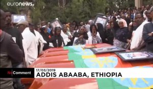 Ethiopie : des centaines de personnes pleurent les victimes du crash