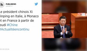 Le président chinois Xi Jinping en Italie, à Monaco et en France à partir de jeudi