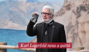 Karl Lagerfeld est décédé