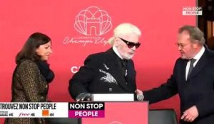 Karl Lagerfeld mort : les images de sa dernière apparition publique (vidéo)
