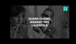 Quand Chanel n'aimait pas Karl Lagerfeld