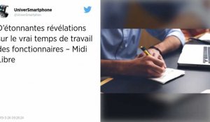 Le temps de travail des fonctionnaires d'État passé au crible dans un rapport.