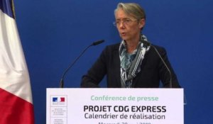 CDG Express: Elisabeth Borne annonce le report jusqu'à fin 2025