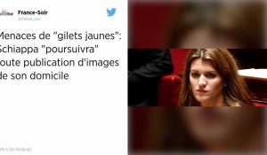 Irruption de Gilets jaunes au domicile de Marlène Schiappa : elle « poursuivra » toute publication d'images de sa maison