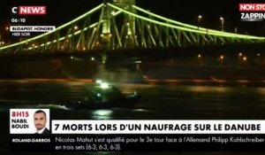 Budapest : Naufrage d'un bateau touristique sur le Danube (vidéo) 