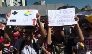 Brésil: nouvelle mobilisation d'ampleur des étudiants