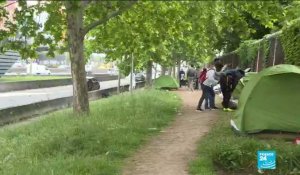 Les conditions de vie difficiles des migrants et réfugiés à Paris