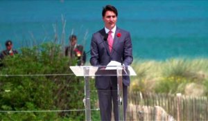 D-Day: Trudeau et Philippe rendent hommage aux soldats canadiens