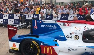 24 Heures du Mans: des milliers de passionnés place de la République