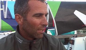 Solitaire Urgo Le Figaro : la réaction d'Armel Le Cléac'h, 11e de la première étape à Kinsale